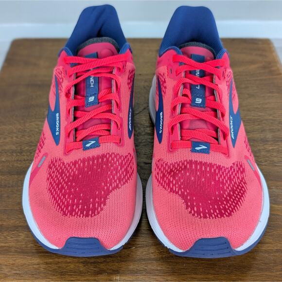 NEW Brooks Launch 9 Running Sneakers Shoes Active Performance Hot Pink Size 8 - Picture 5 of 14